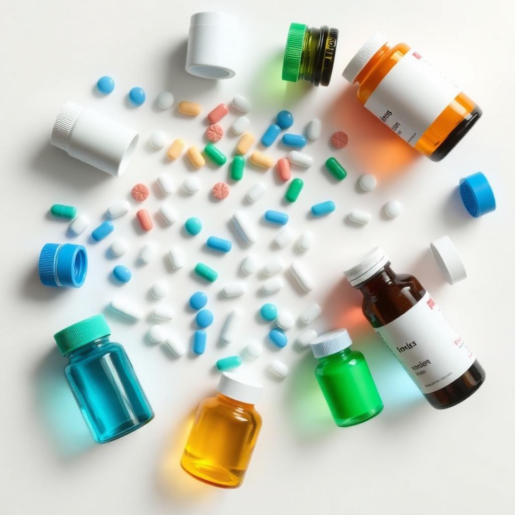 Assorted medicines
